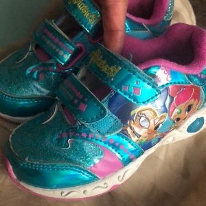 Light up shimmer and shine shoes